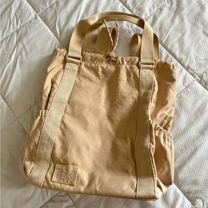 BÉIS Beige Drawstring Backpack & Sport Tote